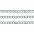 5mm x 3mm Metal Alloy Twisted Oval Link Chain (available in 5 colours)
